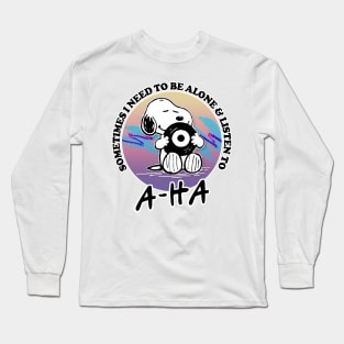 A-Ha - Vinyl Record Geek Design Long Sleeve T-Shirt